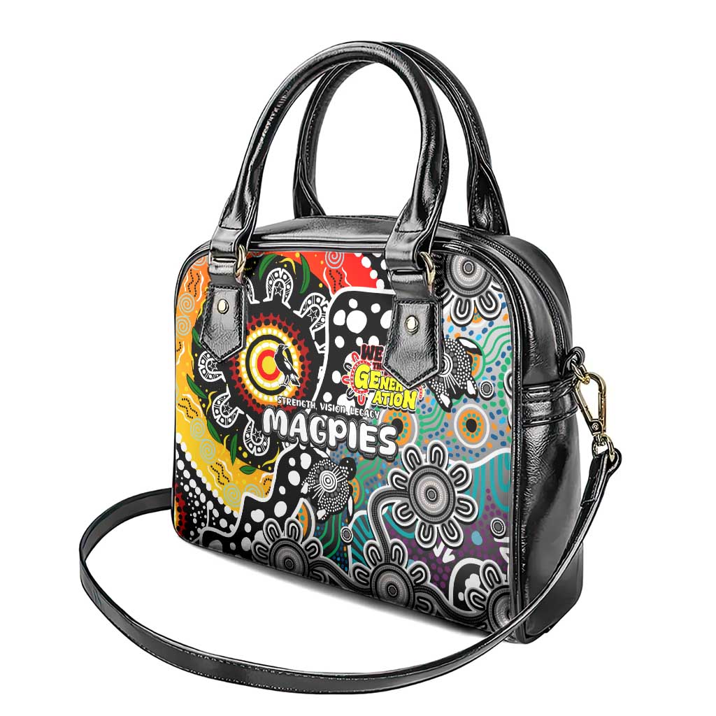 Magpies AFL Celebrating 50 Years of Naidoc Shoulder Handbag NAIDOC Week 2025 Aboriginal