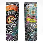 Magpies AFL Celebrating 50 Years of Naidoc Skinny Tumbler NAIDOC Week 2025 Aboriginal