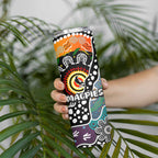Magpies AFL Celebrating 50 Years of Naidoc Skinny Tumbler NAIDOC Week 2025 Aboriginal
