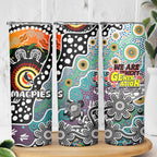Magpies AFL Celebrating 50 Years of Naidoc Skinny Tumbler NAIDOC Week 2025 Aboriginal