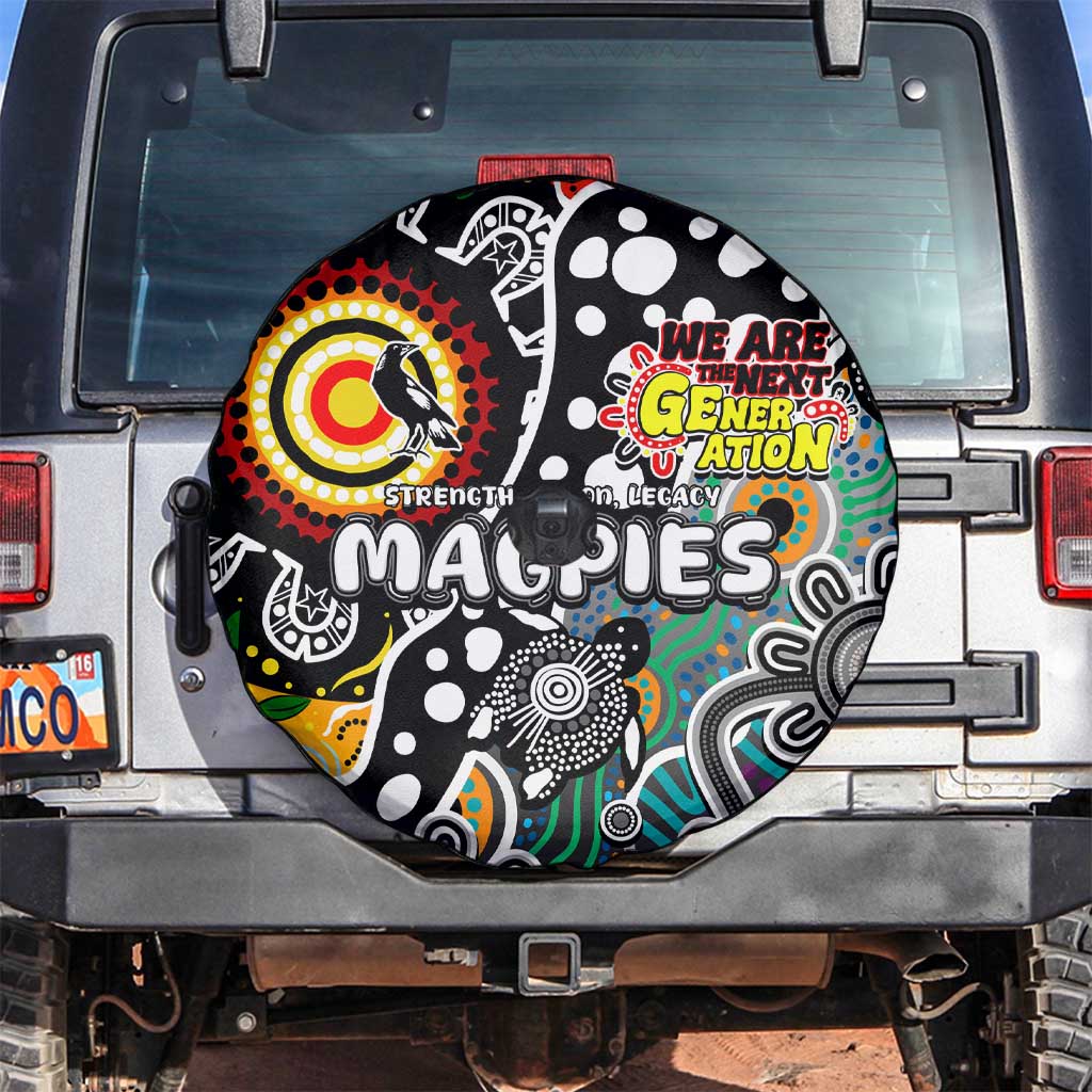 Magpies AFL Celebrating 50 Years of Naidoc Spare Tire Cover NAIDOC Week 2025 Aboriginal