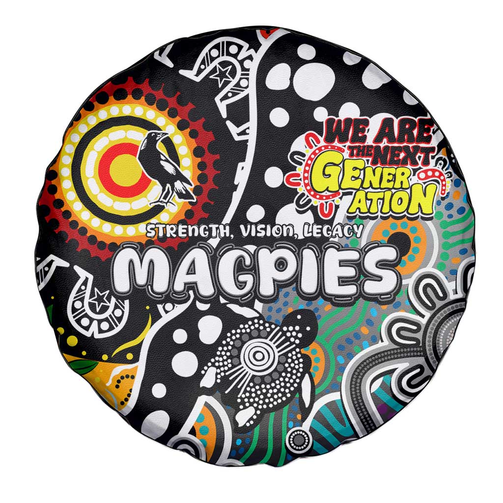 Magpies AFL Celebrating 50 Years of Naidoc Spare Tire Cover NAIDOC Week 2025 Aboriginal