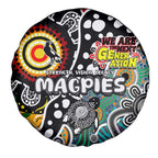 Magpies AFL Celebrating 50 Years of Naidoc Spare Tire Cover NAIDOC Week 2025 Aboriginal