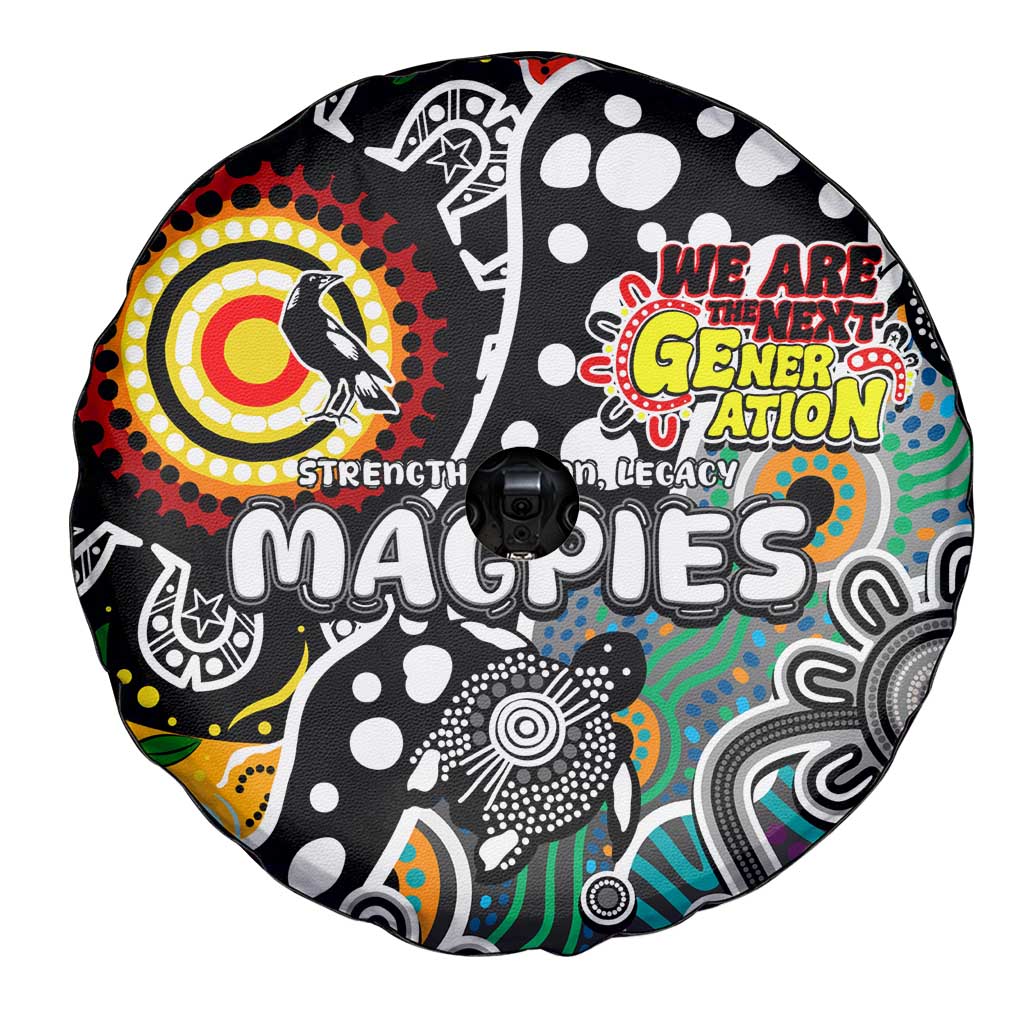 Magpies AFL Celebrating 50 Years of Naidoc Spare Tire Cover NAIDOC Week 2025 Aboriginal