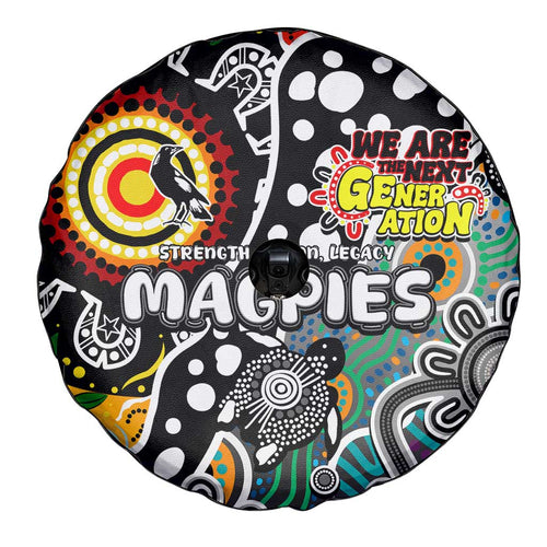 Magpies AFL Celebrating 50 Years of Naidoc Spare Tire Cover NAIDOC Week 2025 Aboriginal