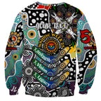 Personalised Magpies AFL Celebrating 50 Years of Naidoc Sweatshirt NAIDOC Week 2025 Aboriginal