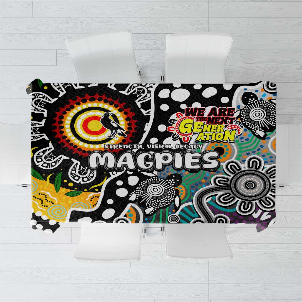 Magpies AFL Celebrating 50 Years of Naidoc Tablecloth NAIDOC Week 2025 Aboriginal