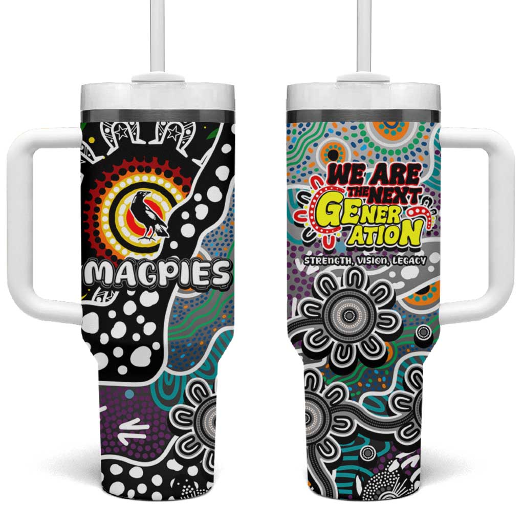 Magpies AFL Celebrating 50 Years of Naidoc Tumbler With Handle NAIDOC Week 2025 Aboriginal