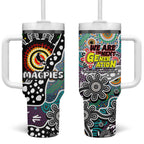 Magpies AFL Celebrating 50 Years of Naidoc Tumbler With Handle NAIDOC Week 2025 Aboriginal
