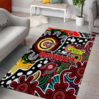 Bombers AFL Celebrating 50 Years of Naidoc Area Rug NAIDOC Week 2025 Aboriginal