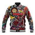 Personalised Bombers AFL Celebrating 50 Years of Naidoc Baseball Jacket NAIDOC Week 2025 Aboriginal