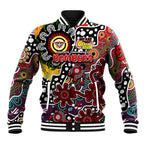 Personalised Bombers AFL Celebrating 50 Years of Naidoc Baseball Jacket NAIDOC Week 2025 Aboriginal