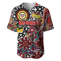 Personalised Bombers AFL Celebrating 50 Years of Naidoc Baseball Jersey NAIDOC Week 2025 Aboriginal