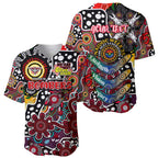 Personalised Bombers AFL Celebrating 50 Years of Naidoc Baseball Jersey NAIDOC Week 2025 Aboriginal
