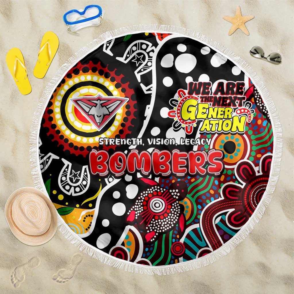 Bombers AFL Celebrating 50 Years of Naidoc Beach Blanket NAIDOC Week 2025 Aboriginal