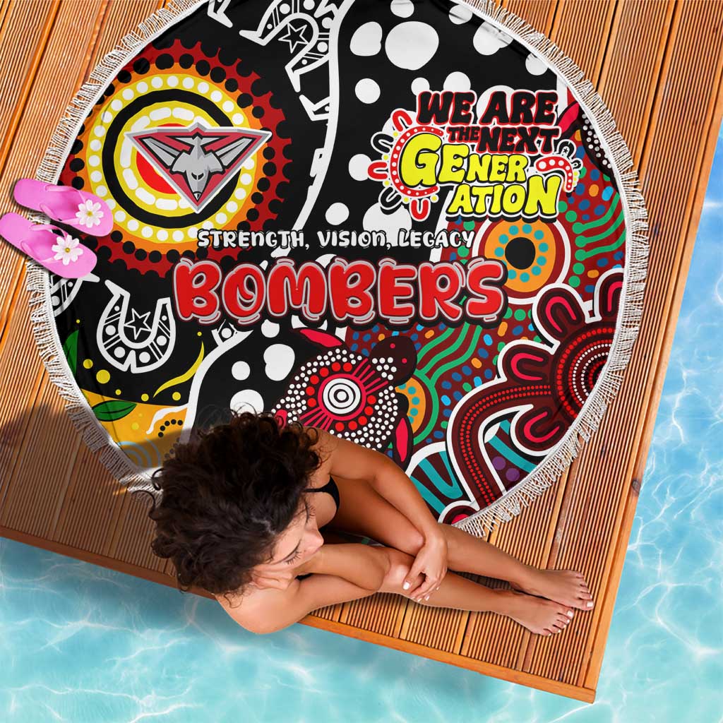 Bombers AFL Celebrating 50 Years of Naidoc Beach Blanket NAIDOC Week 2025 Aboriginal