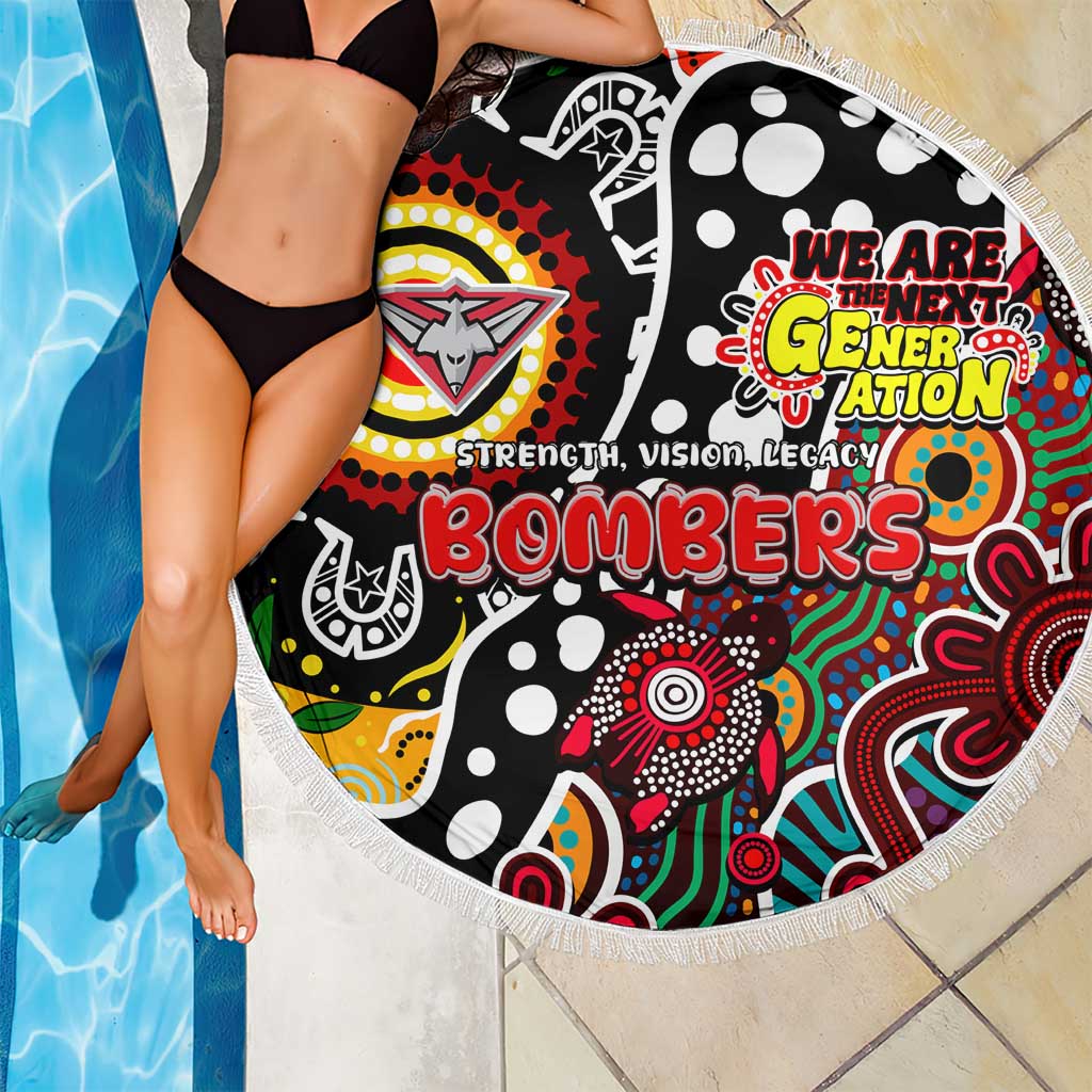 Bombers AFL Celebrating 50 Years of Naidoc Beach Blanket NAIDOC Week 2025 Aboriginal