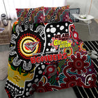 Bombers AFL Celebrating 50 Years of Naidoc Bedding Set NAIDOC Week 2025 Aboriginal