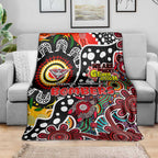Bombers AFL Celebrating 50 Years of Naidoc Blanket NAIDOC Week 2025 Aboriginal