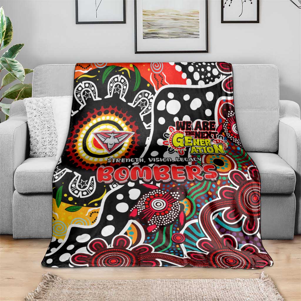Bombers AFL Celebrating 50 Years of Naidoc Blanket NAIDOC Week 2025 Aboriginal