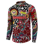 Personalised Bombers AFL Celebrating 50 Years of Naidoc Button Sweatshirt NAIDOC Week 2025 Aboriginal