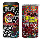 Bombers AFL Celebrating 50 Years of Naidoc 4 in 1 Can Cooler Tumbler NAIDOC Week 2025 Aboriginal