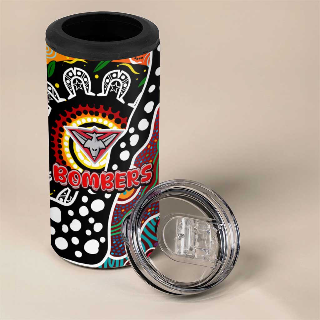 Bombers AFL Celebrating 50 Years of Naidoc 4 in 1 Can Cooler Tumbler NAIDOC Week 2025 Aboriginal