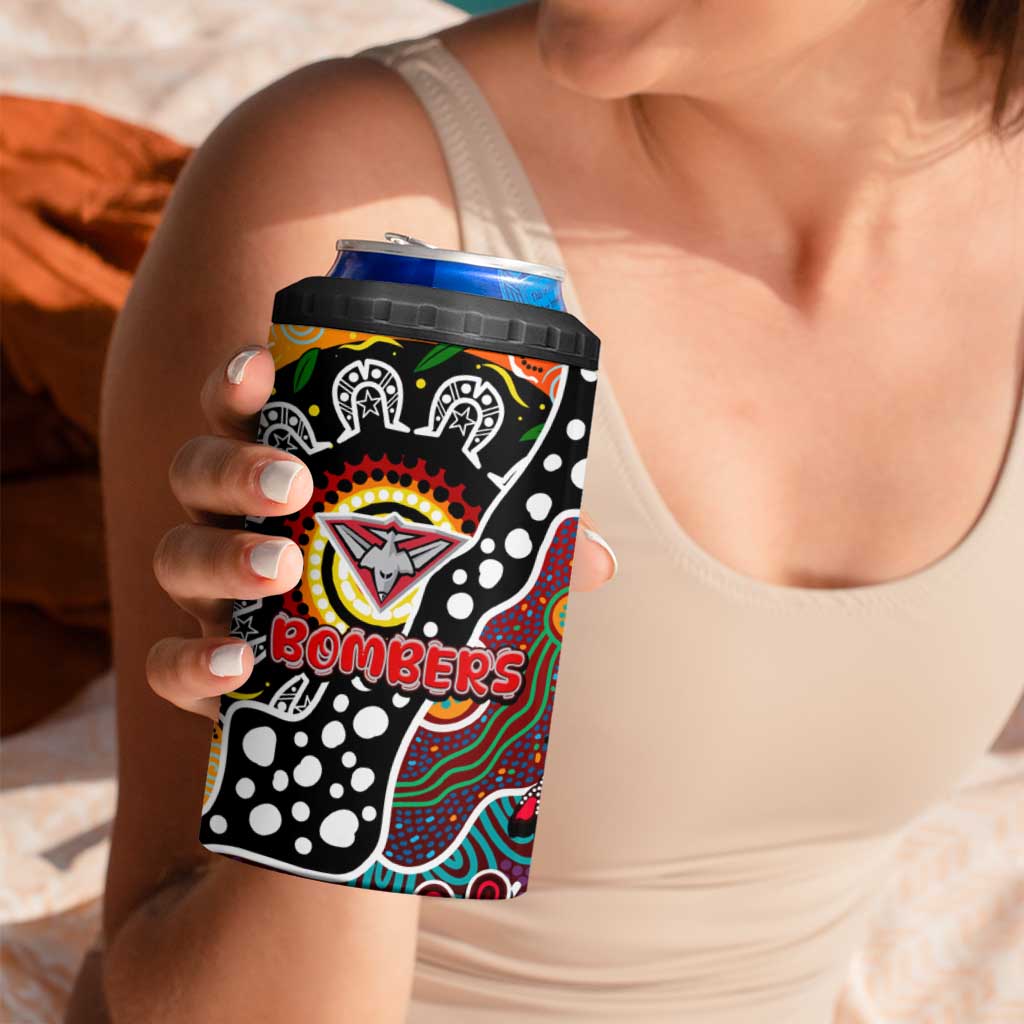 Bombers AFL Celebrating 50 Years of Naidoc 4 in 1 Can Cooler Tumbler NAIDOC Week 2025 Aboriginal