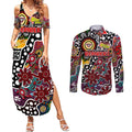 Personalised Bombers AFL Celebrating 50 Years of Naidoc Couples Matching Summer Maxi Dress and Long Sleeve Button Shirt NAIDOC Week 2025 Aboriginal