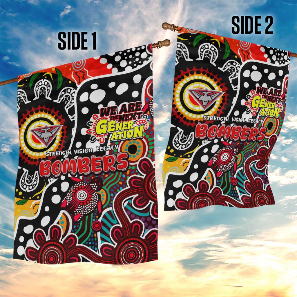 Bombers AFL Celebrating 50 Years of Naidoc Garden Flag NAIDOC Week 2025 Aboriginal