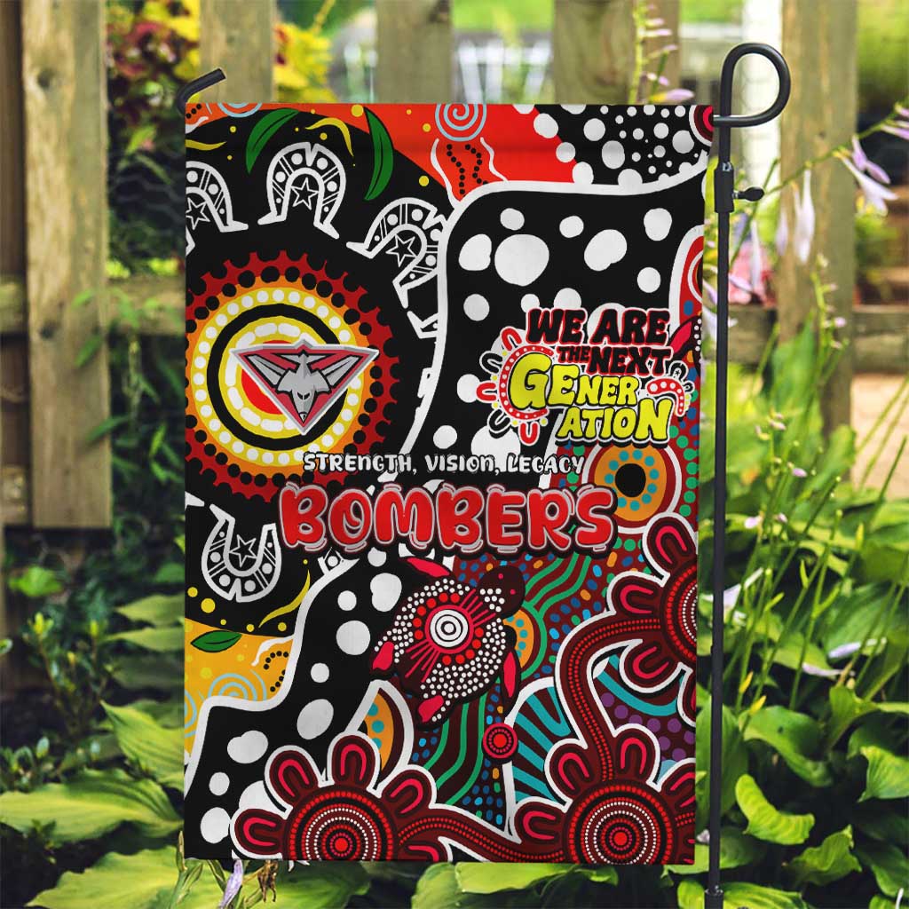 Bombers AFL Celebrating 50 Years of Naidoc Garden Flag NAIDOC Week 2025 Aboriginal