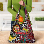 Bombers AFL Celebrating 50 Years of Naidoc Grocery Bag NAIDOC Week 2025 Aboriginal