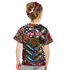 Personalised Bombers AFL Celebrating 50 Years of Naidoc Kid T Shirt NAIDOC Week 2025 Aboriginal