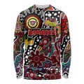 Personalised Bombers AFL Celebrating 50 Years of Naidoc Long Sleeve Shirt NAIDOC Week 2025 Aboriginal