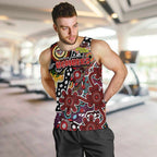 Personalised Bombers AFL Celebrating 50 Years of Naidoc Men Tank Top NAIDOC Week 2025 Aboriginal