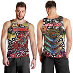 Personalised Bombers AFL Celebrating 50 Years of Naidoc Men Tank Top NAIDOC Week 2025 Aboriginal