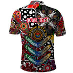 Personalised Bombers AFL Celebrating 50 Years of Naidoc Polo Shirt NAIDOC Week 2025 Aboriginal