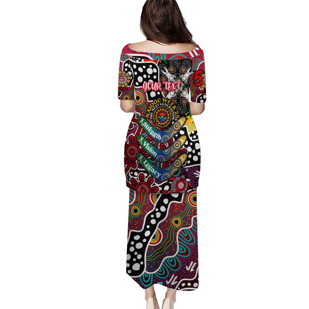 Personalised Bombers AFL Celebrating 50 Years of Naidoc Puletasi NAIDOC Week 2025 Aboriginal