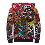 Personalised Bombers AFL Celebrating 50 Years of Naidoc Sherpa Hoodie NAIDOC Week 2025 Aboriginal