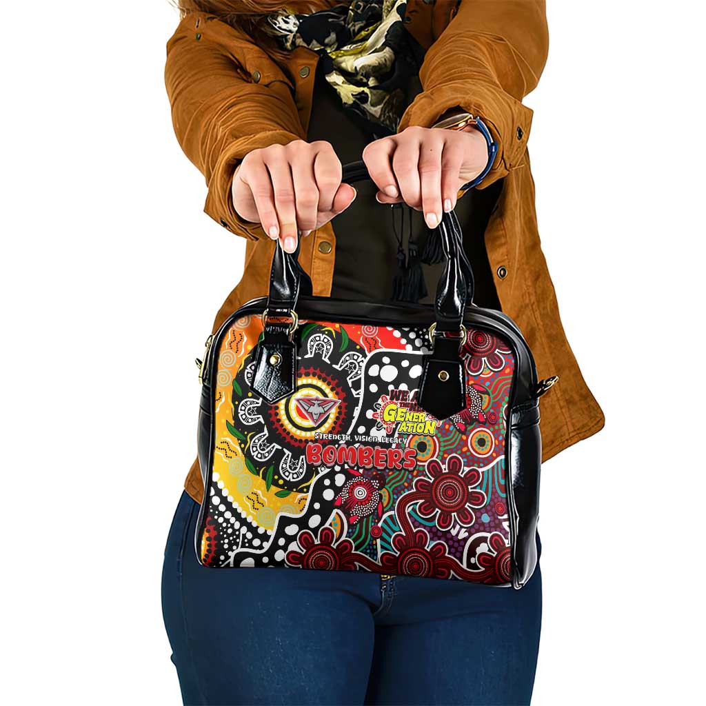 Bombers AFL Celebrating 50 Years of Naidoc Shoulder Handbag NAIDOC Week 2025 Aboriginal