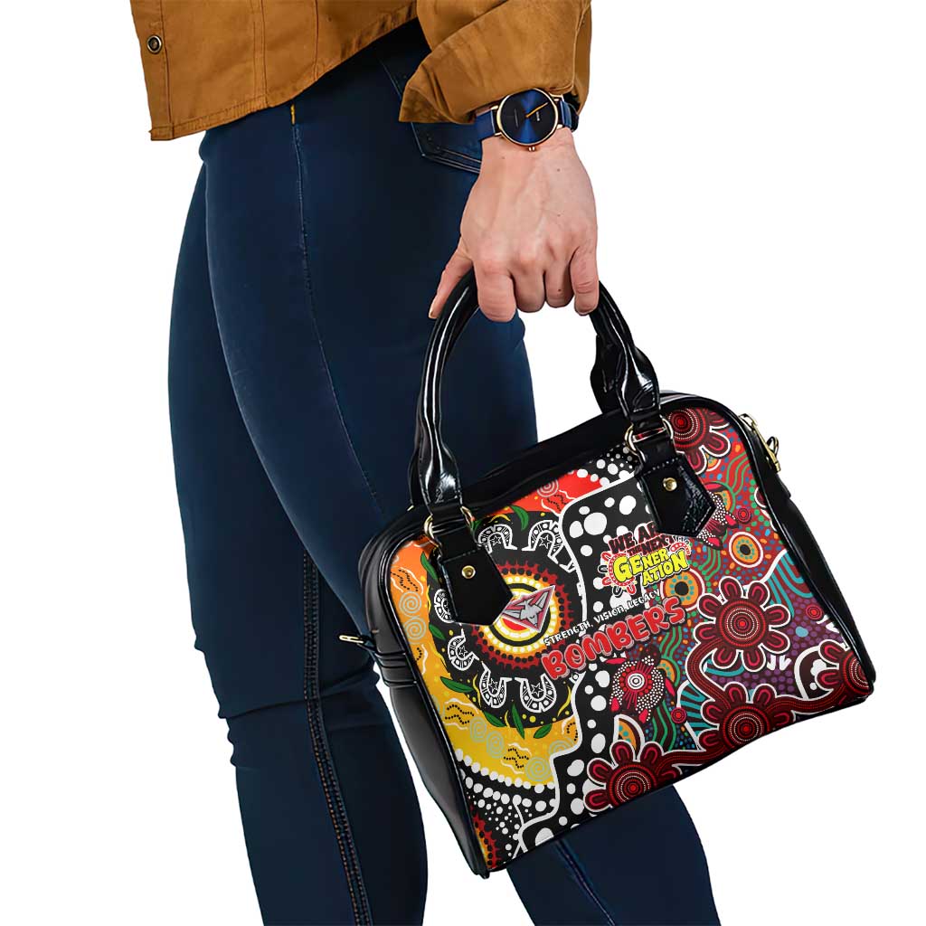 Bombers AFL Celebrating 50 Years of Naidoc Shoulder Handbag NAIDOC Week 2025 Aboriginal