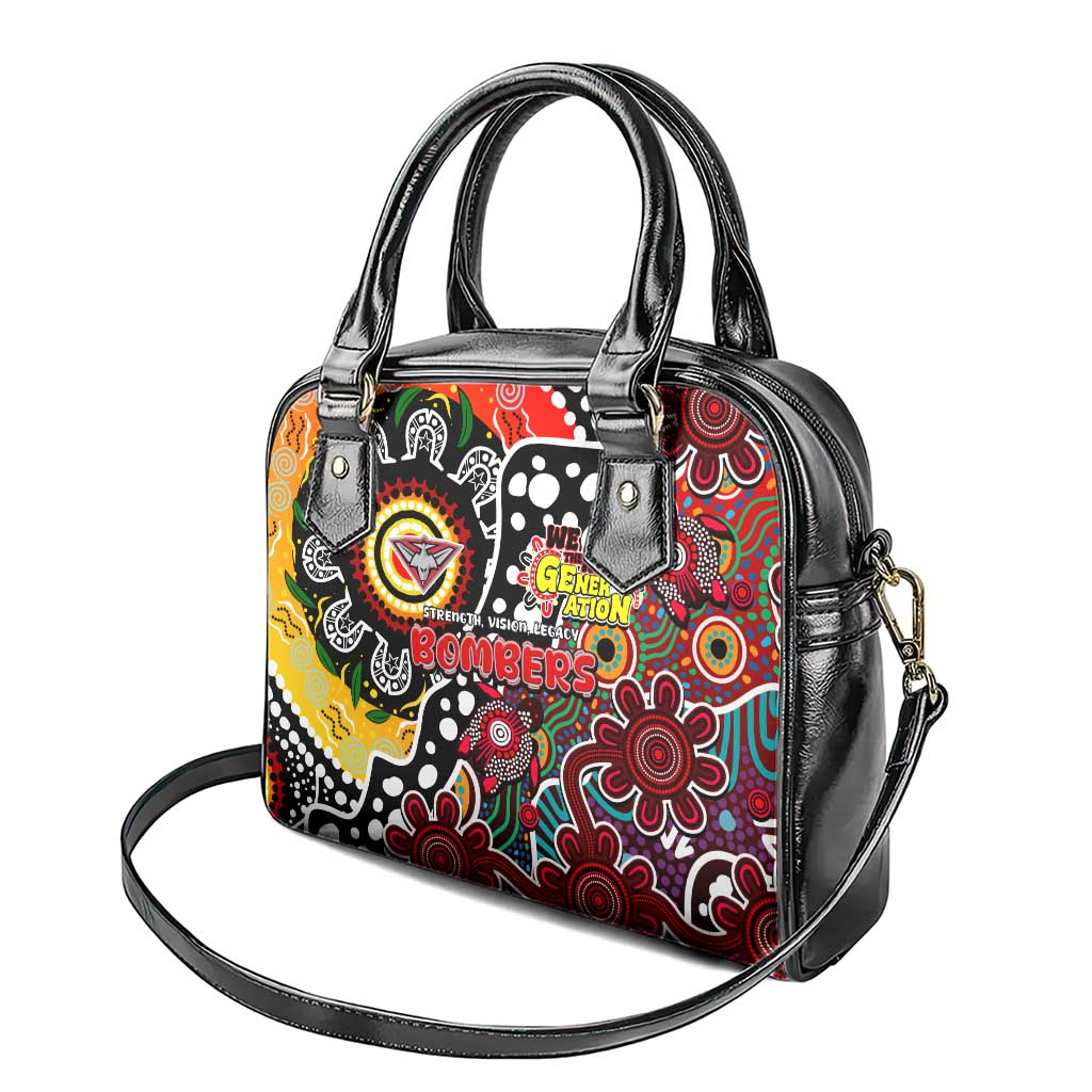 Bombers AFL Celebrating 50 Years of Naidoc Shoulder Handbag NAIDOC Week 2025 Aboriginal