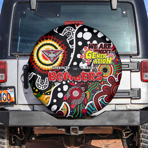 Bombers AFL Celebrating 50 Years of Naidoc Spare Tire Cover NAIDOC Week 2025 Aboriginal