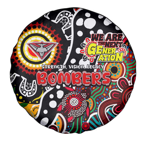 Bombers AFL Celebrating 50 Years of Naidoc Spare Tire Cover NAIDOC Week 2025 Aboriginal