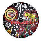 Bombers AFL Celebrating 50 Years of Naidoc Spare Tire Cover NAIDOC Week 2025 Aboriginal