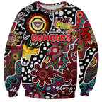 Personalised Bombers AFL Celebrating 50 Years of Naidoc Sweatshirt NAIDOC Week 2025 Aboriginal