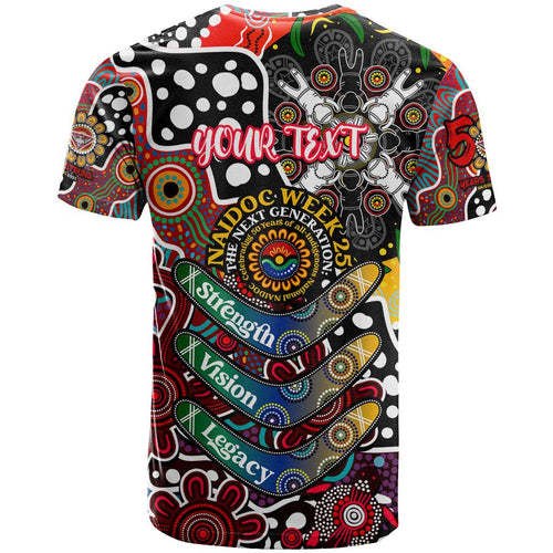 Personalised Bombers AFL Celebrating 50 Years of Naidoc T Shirt NAIDOC Week 2025 Aboriginal