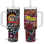 Bombers AFL Celebrating 50 Years of Naidoc Tumbler With Handle NAIDOC Week 2025 Aboriginal