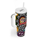 Bombers AFL Celebrating 50 Years of Naidoc Tumbler With Handle NAIDOC Week 2025 Aboriginal