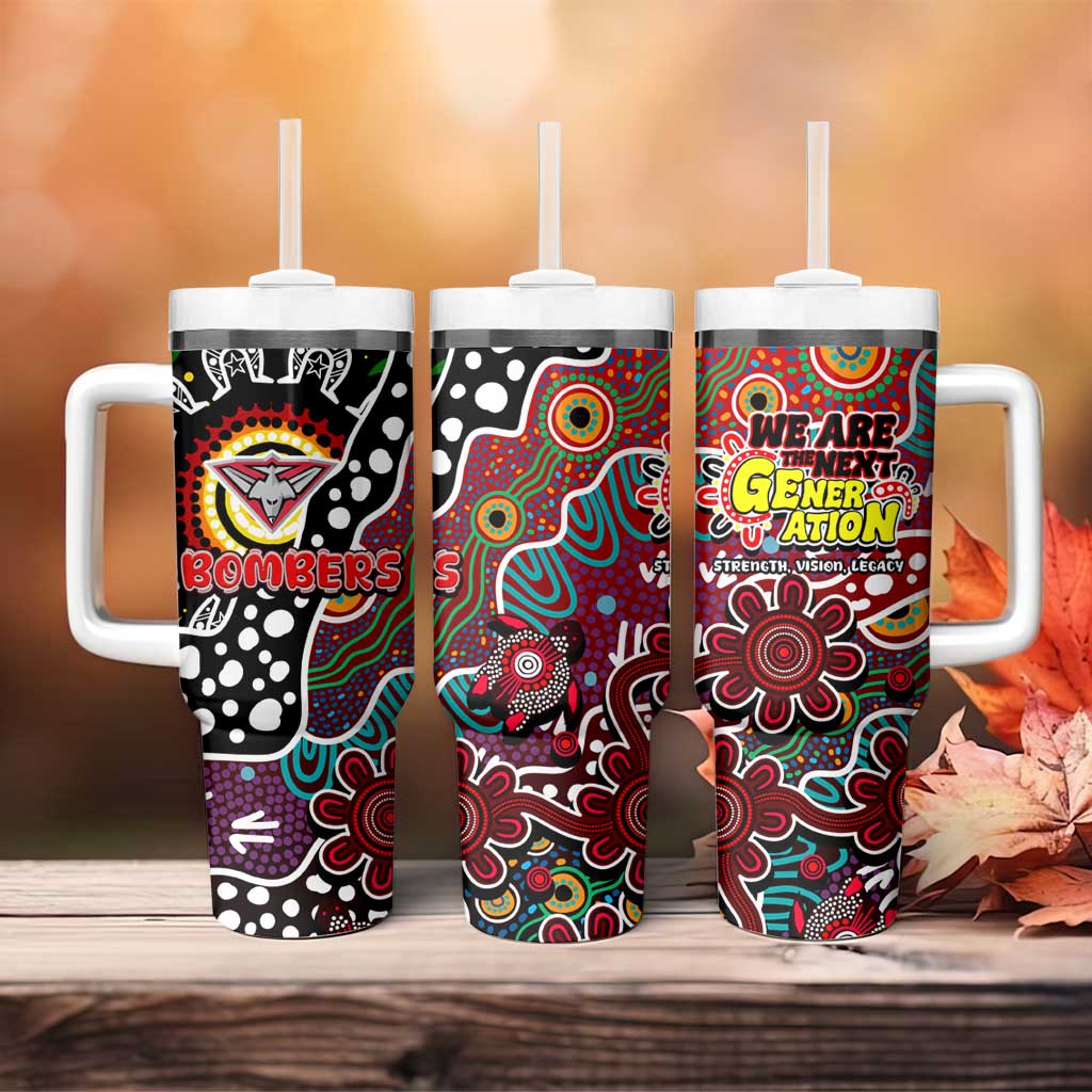 Bombers AFL Celebrating 50 Years of Naidoc Tumbler With Handle NAIDOC Week 2025 Aboriginal